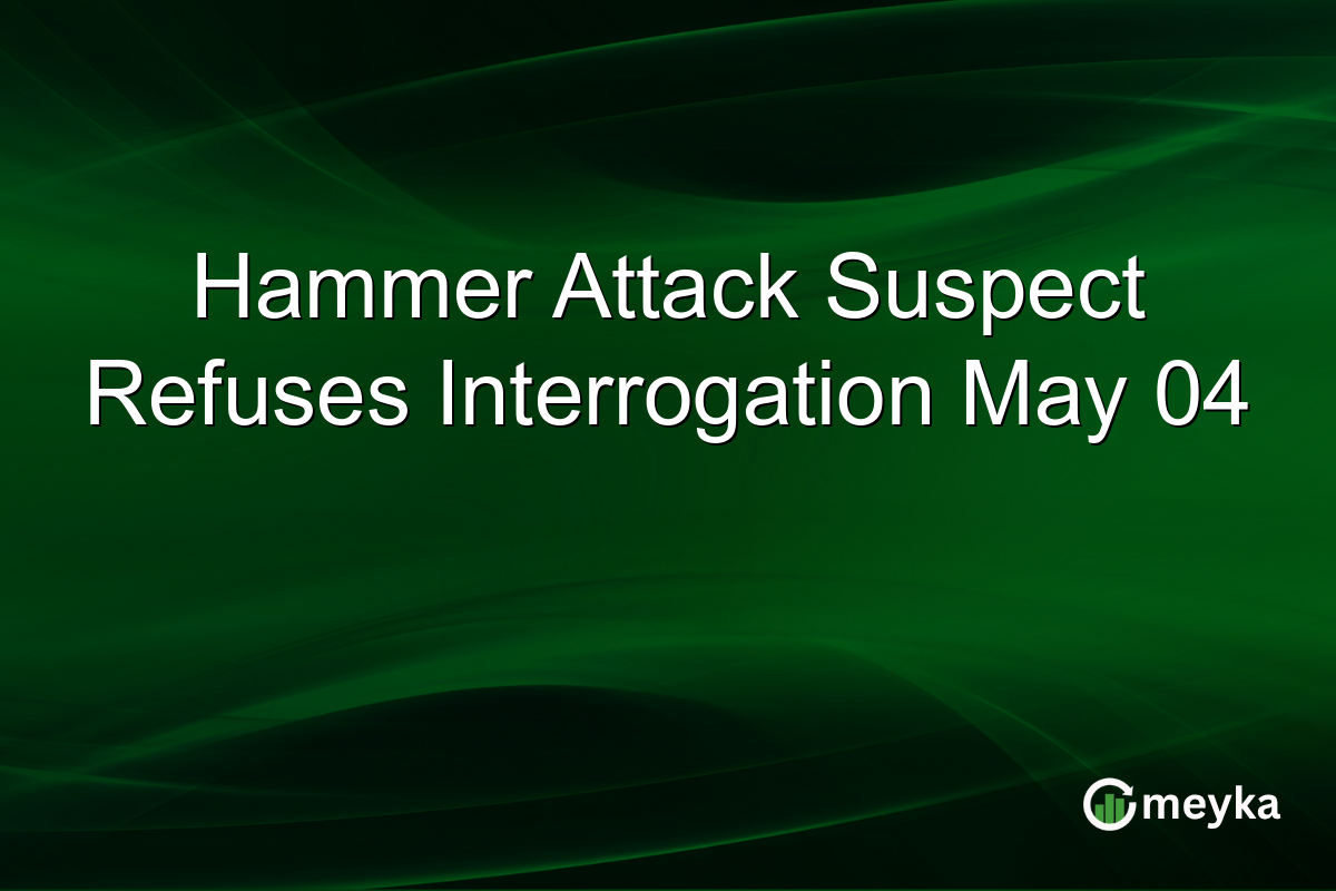 Hammer Attack Suspect Refuses Interrogation May 04
