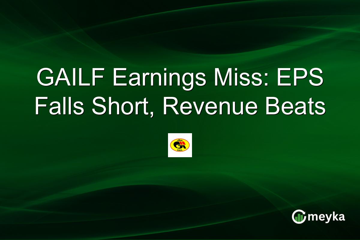 GAILF Earnings Miss: EPS Falls Short, Revenue Beats