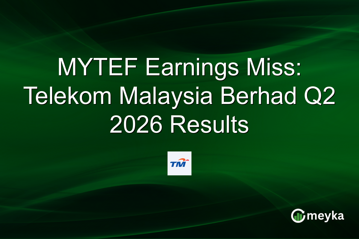 MYTEF Earnings Miss: Telekom Malaysia Berhad Q2 2026 Results