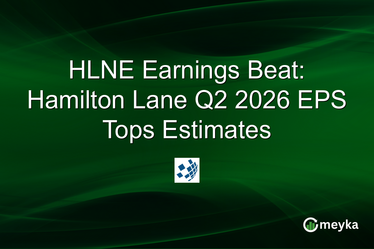 HLNE Earnings Beat: Hamilton Lane Q2 2026 EPS Tops Estimates