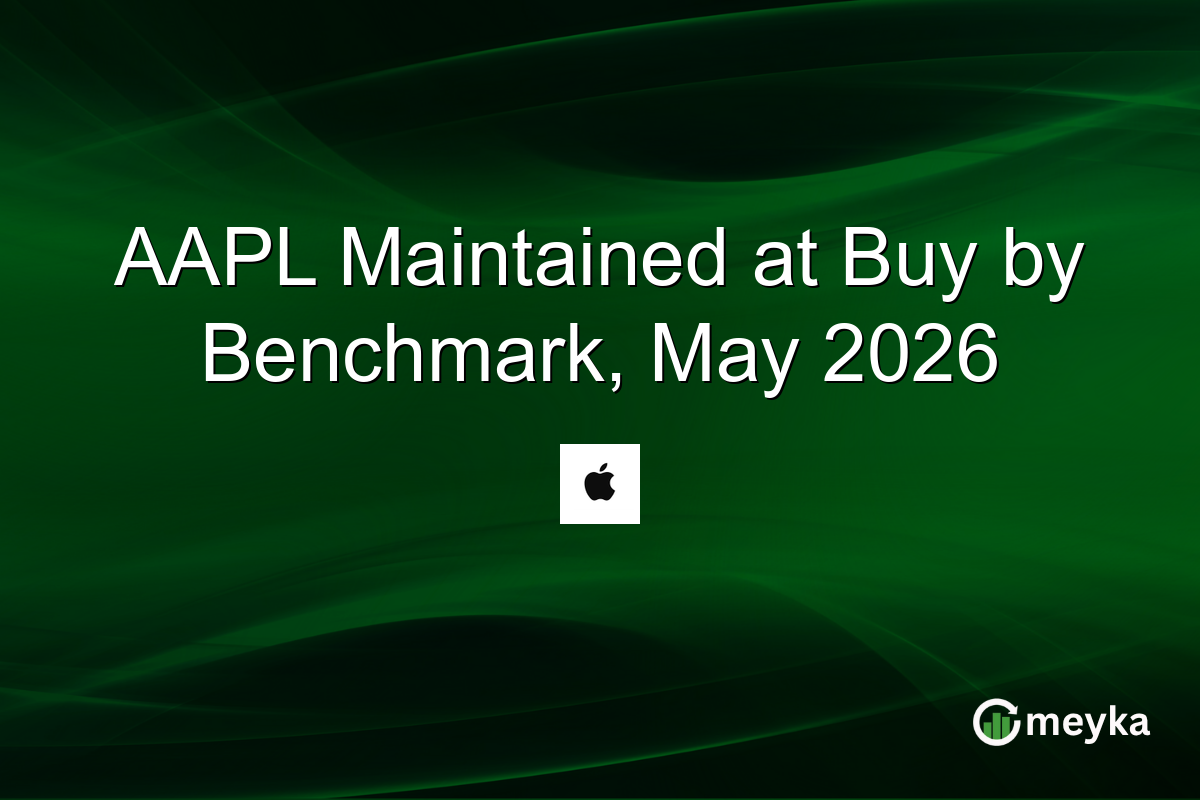 AAPL Maintained at Buy by Benchmark, May 2026
