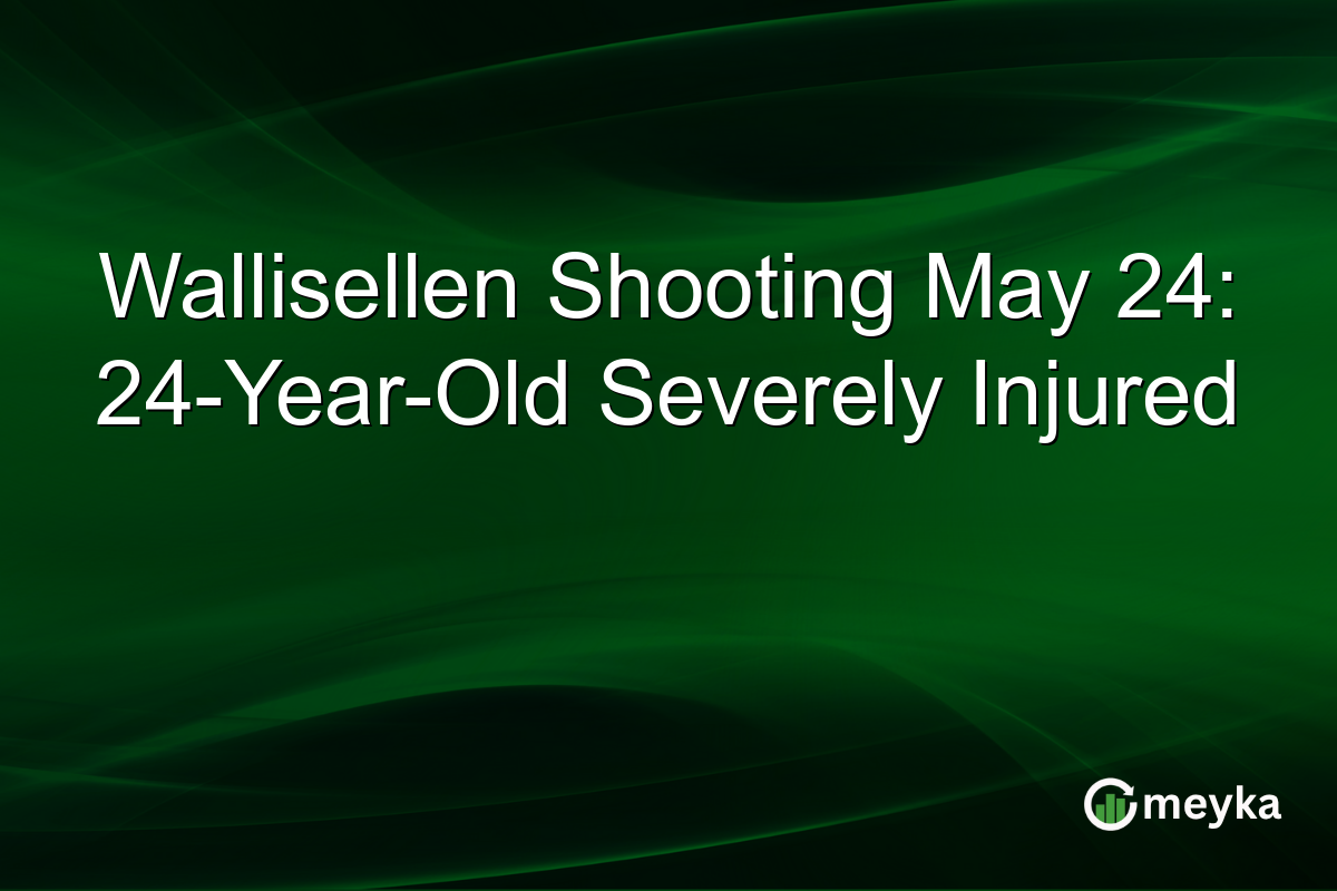 Wallisellen Shooting May 24: 24-Year-Old Severely Injured