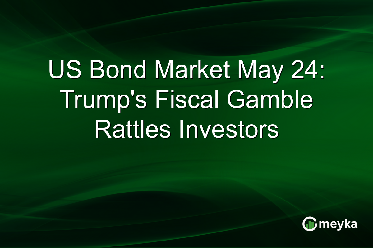 US Bond Market May 24: Trump’s Fiscal Gamble Rattles Investors