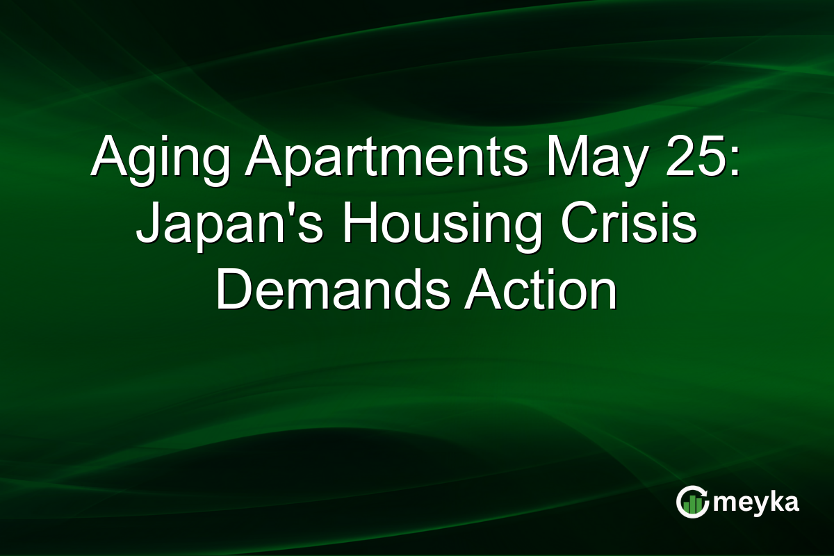 Aging Apartments May 25: Japan’s Housing Crisis Demands Action