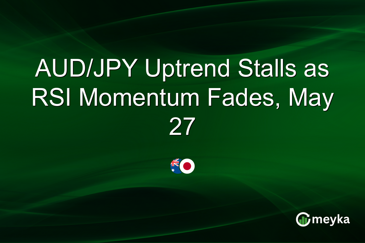 AUD/JPY Uptrend Stalls as RSI Momentum Fades, May 27