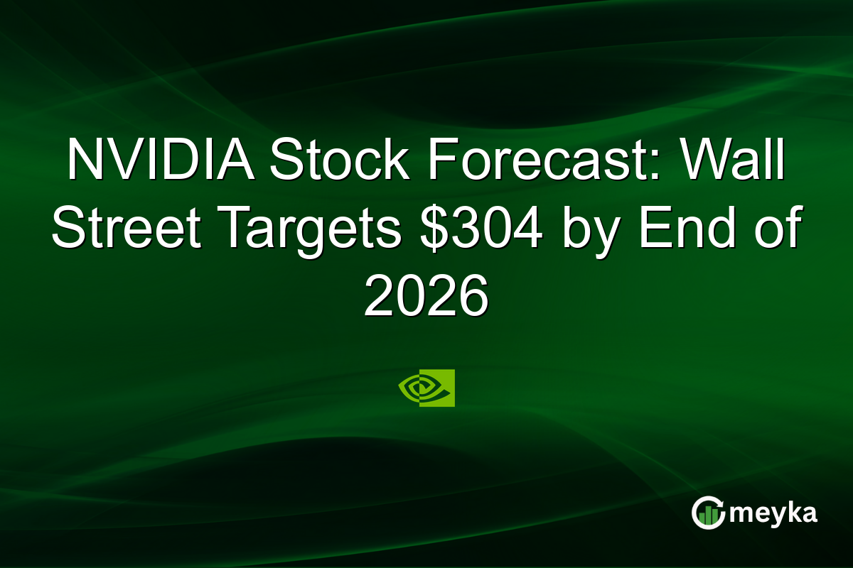NVIDIA Stock Forecast: Wall Street Targets $304 by End of 2026