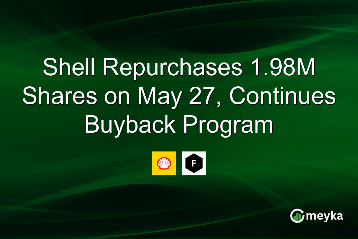 Shell Repurchases 1.98M Shares on May 27, Continues Buyback Program