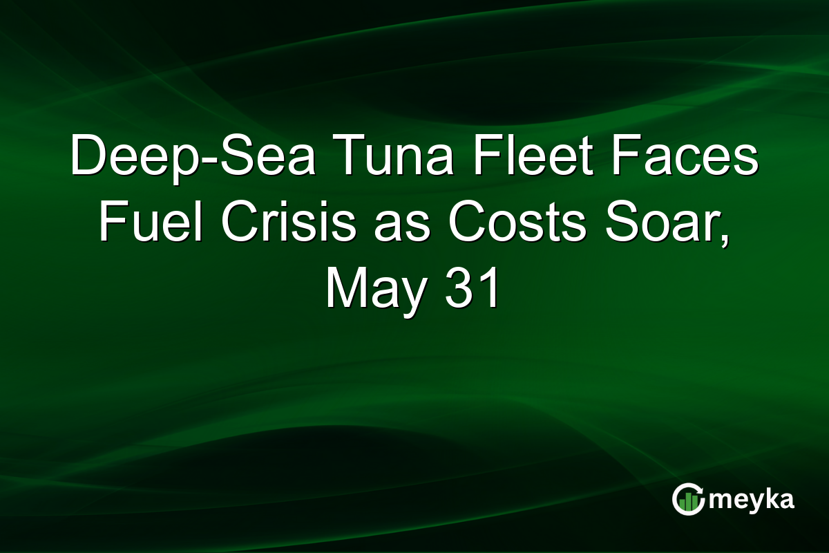 Deep-Sea Tuna Fleet Faces Fuel Crisis as Costs Soar, May 31