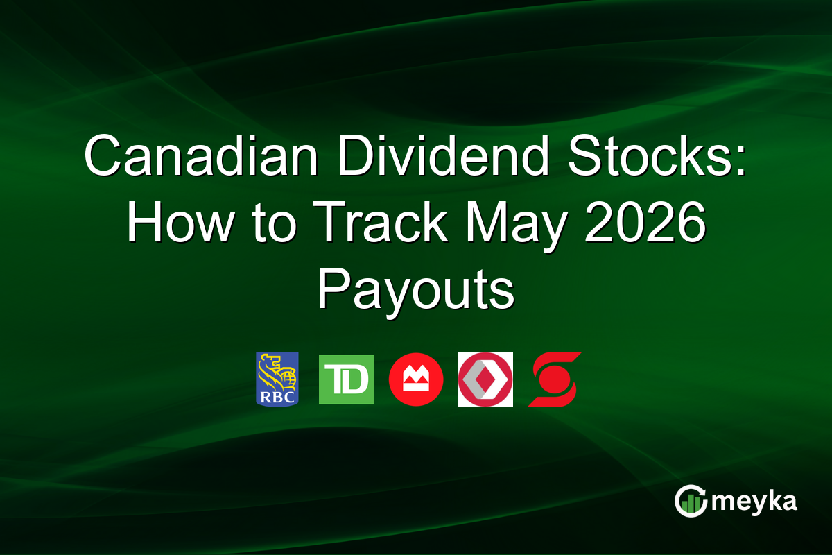 Canadian Dividend Stocks: How to Track May 2026 Payouts