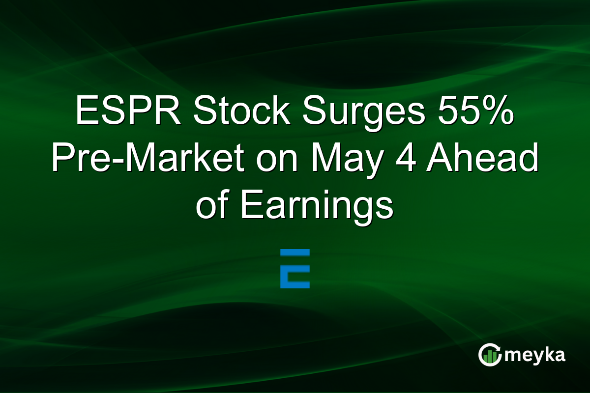 ESPR Stock Surges 55% Pre-Market on May 4 Ahead of Earnings