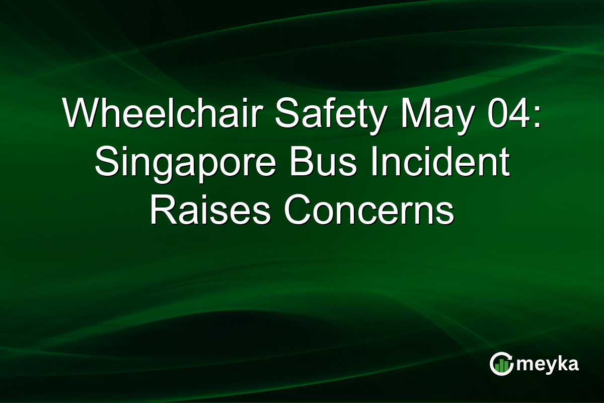 Wheelchair Safety May 04: Singapore Bus Incident Raises Concerns