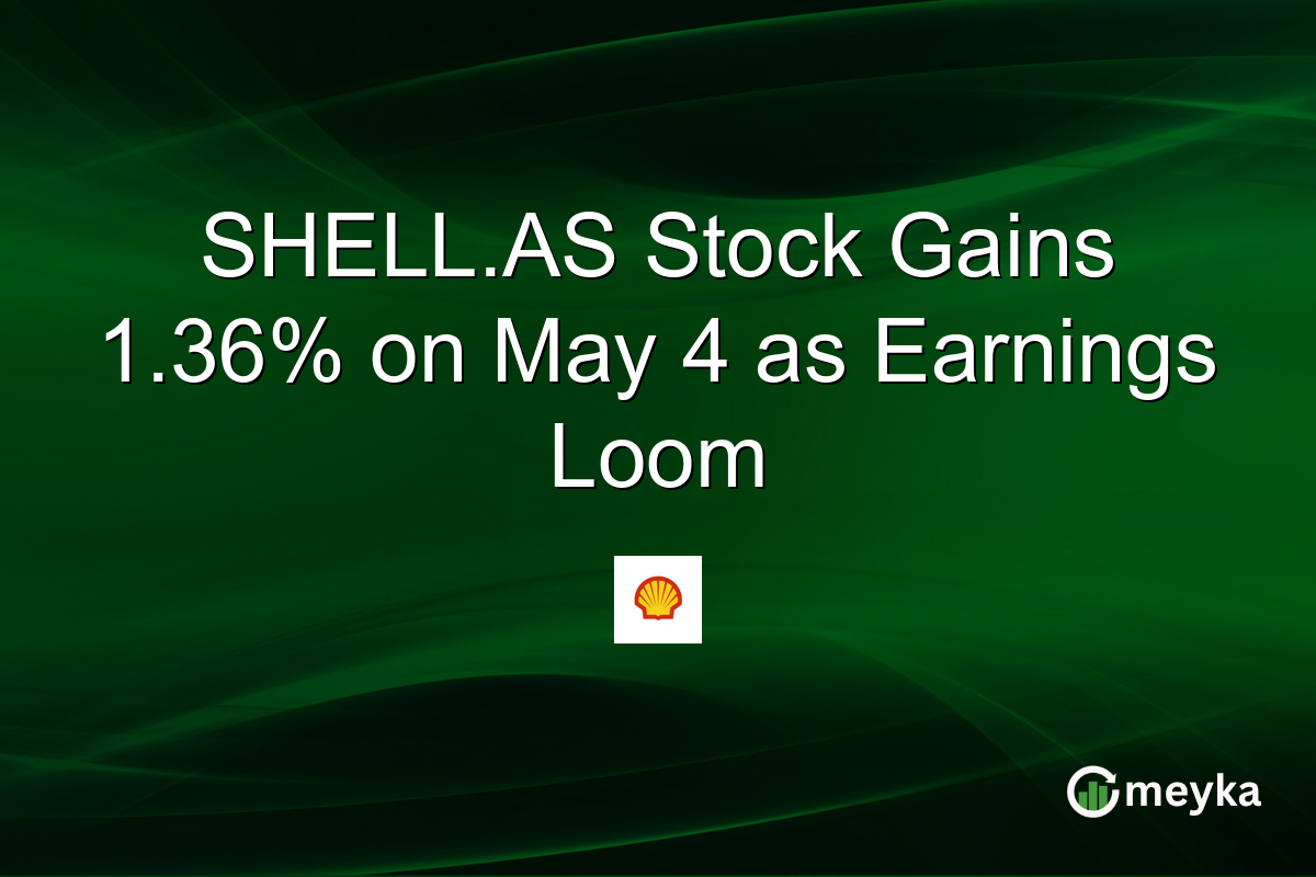SHELL.AS Stock Gains 1.36% on May 4 as Earnings Loom