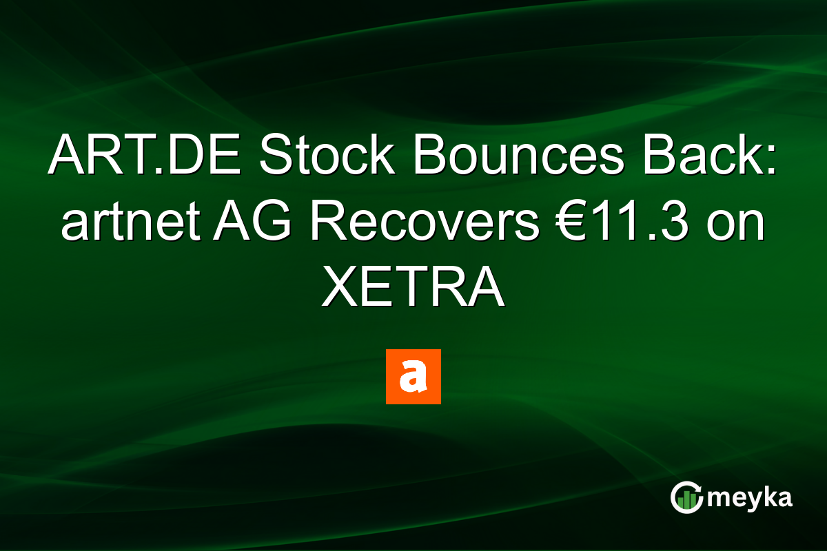 ART.DE Stock Bounces Back: artnet AG Recovers €11.3 on XETRA