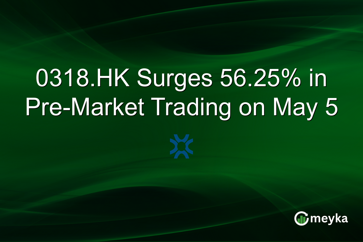 0318.HK Surges 56.25% in Pre-Market Trading on May 5