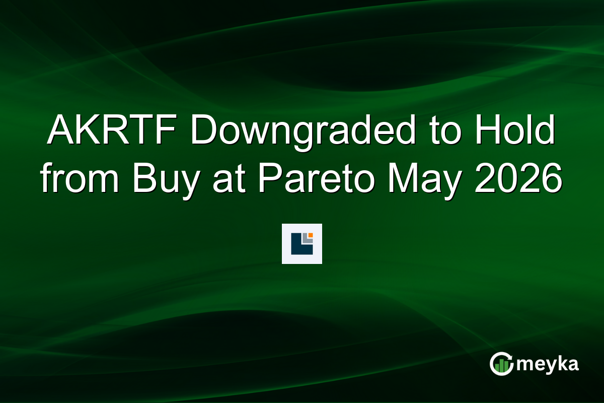 AKRTF Downgraded to Hold from Buy at Pareto May 2026