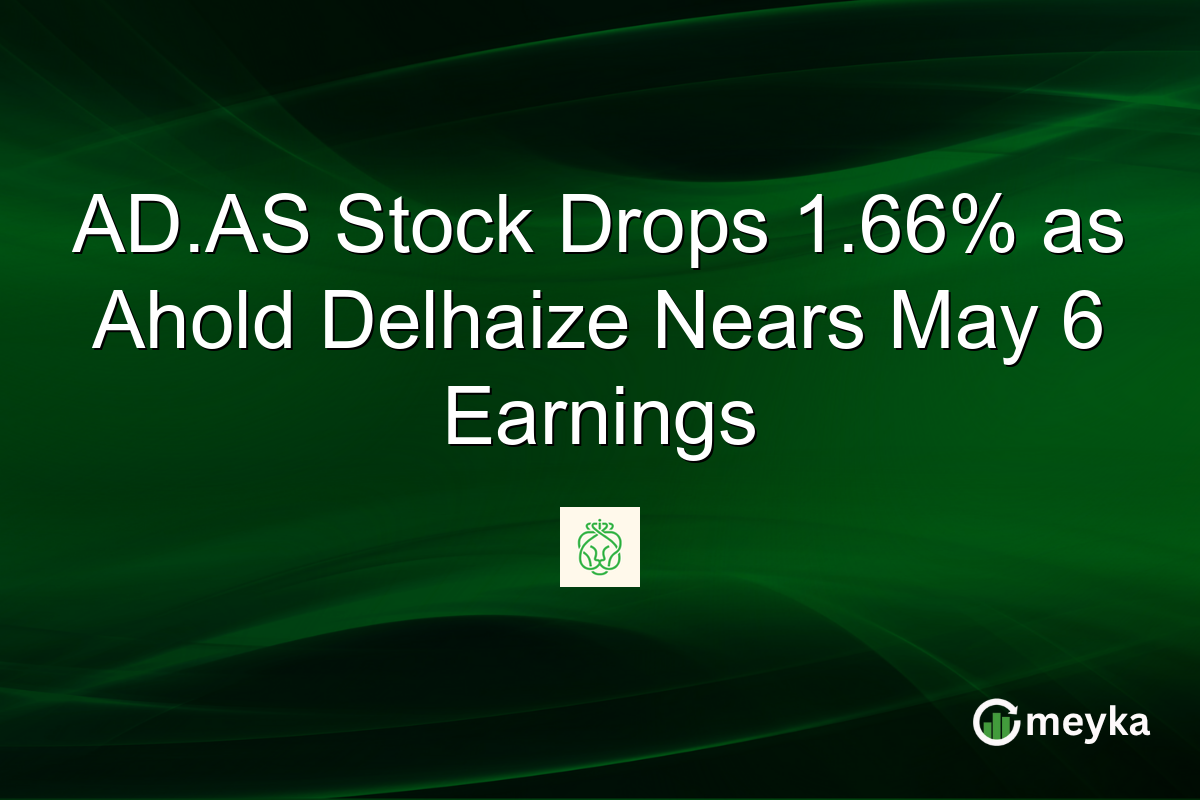 AD.AS Stock Drops 1.66% as Ahold Delhaize Nears May 6 Earnings