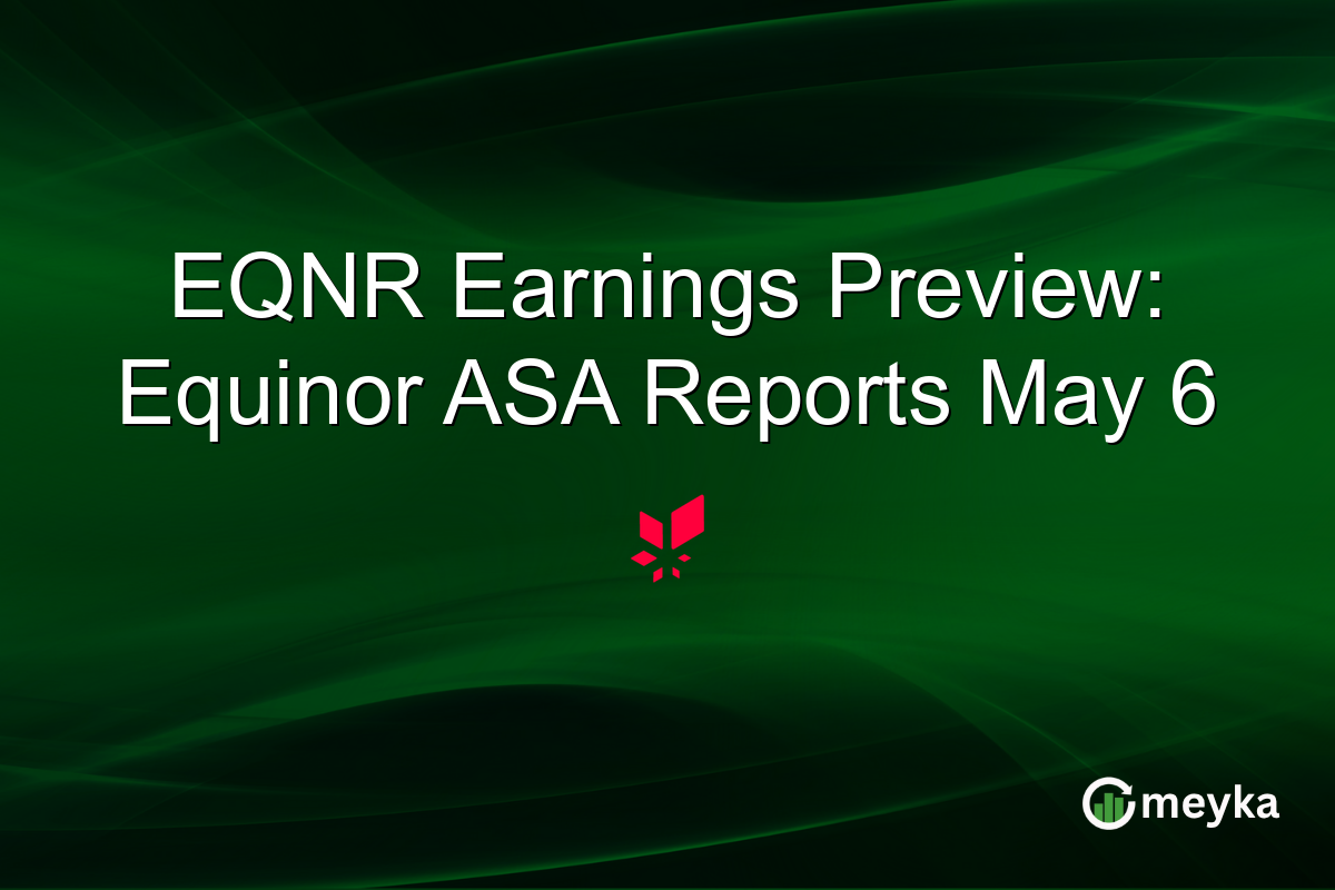 EQNR Earnings Preview: Equinor ASA Reports May 6