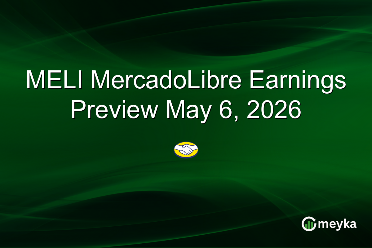 MELI MercadoLibre Earnings Preview May 6, 2026