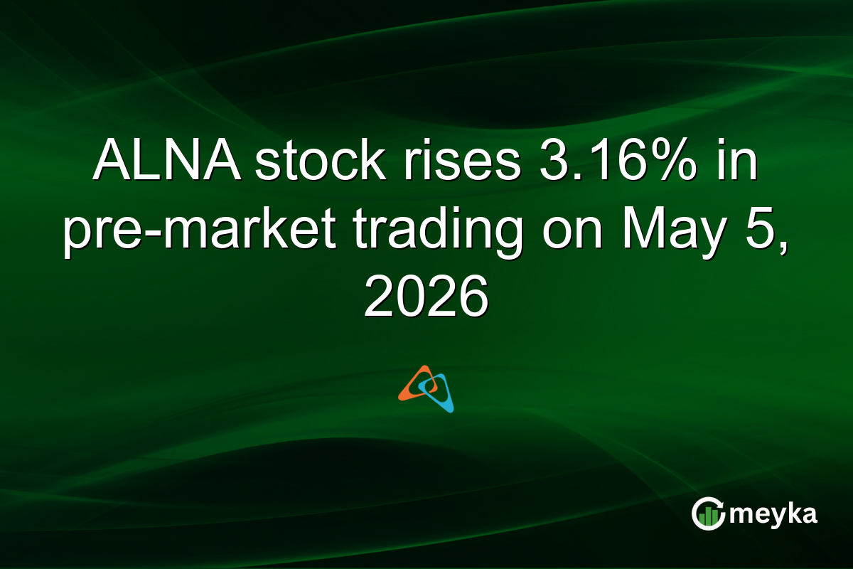ALNA stock rises 3.16% in pre-market trading on May 5, 2026