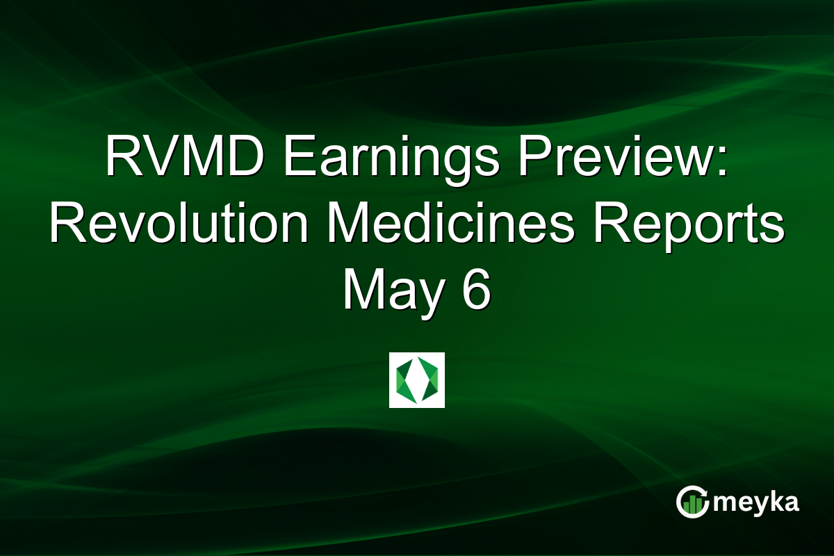 RVMD Earnings Preview: Revolution Medicines Reports May 6