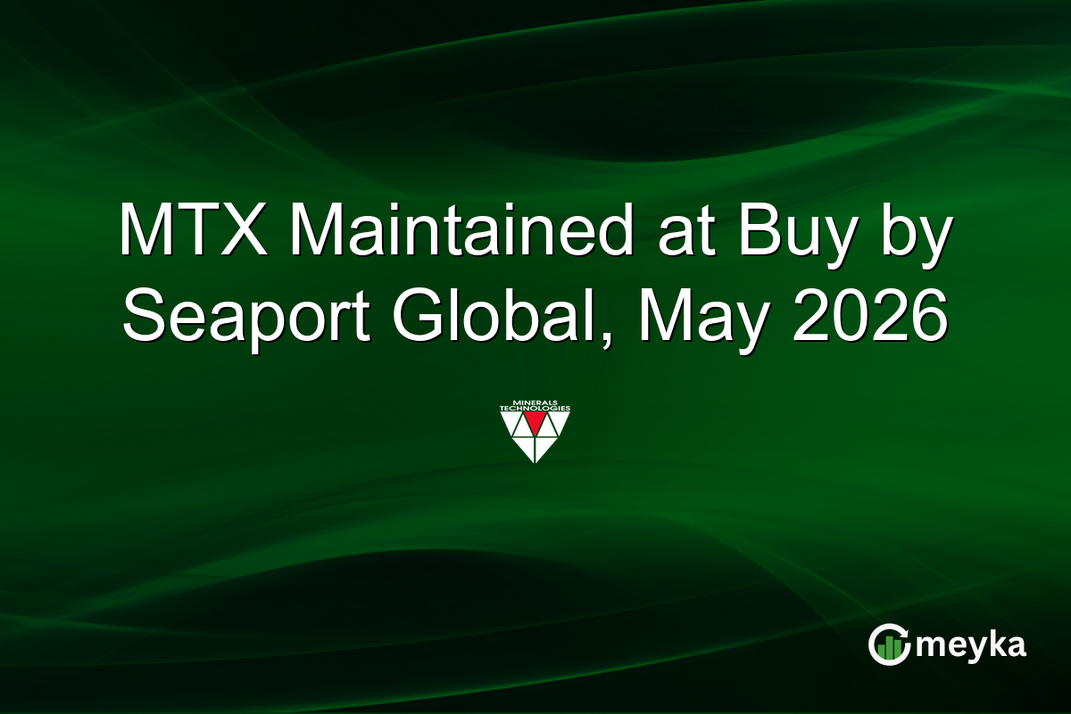 MTX Maintained at Buy by Seaport Global, May 2026
