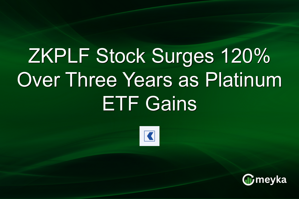 ZKPLF Stock Surges 120% Over Three Years as Platinum ETF Gains