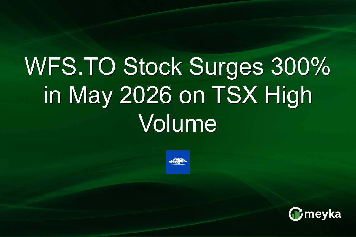 WFS.TO Stock Surges 300% in May 2026 on TSX High Volume