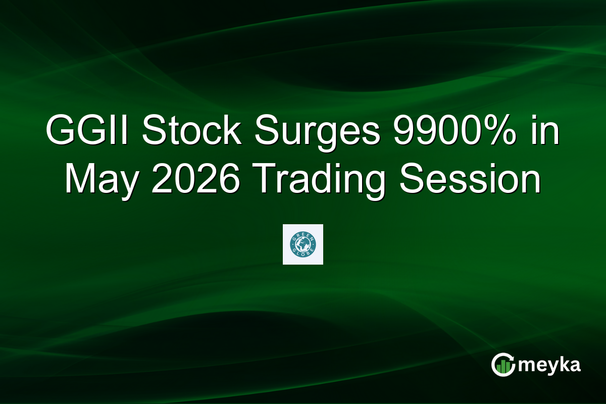 GGII Stock Surges 9900% in May 2026 Trading Session