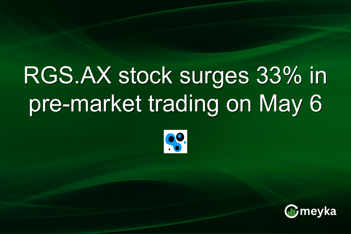 RGS.AX stock surges 33% in pre-market trading on May 6