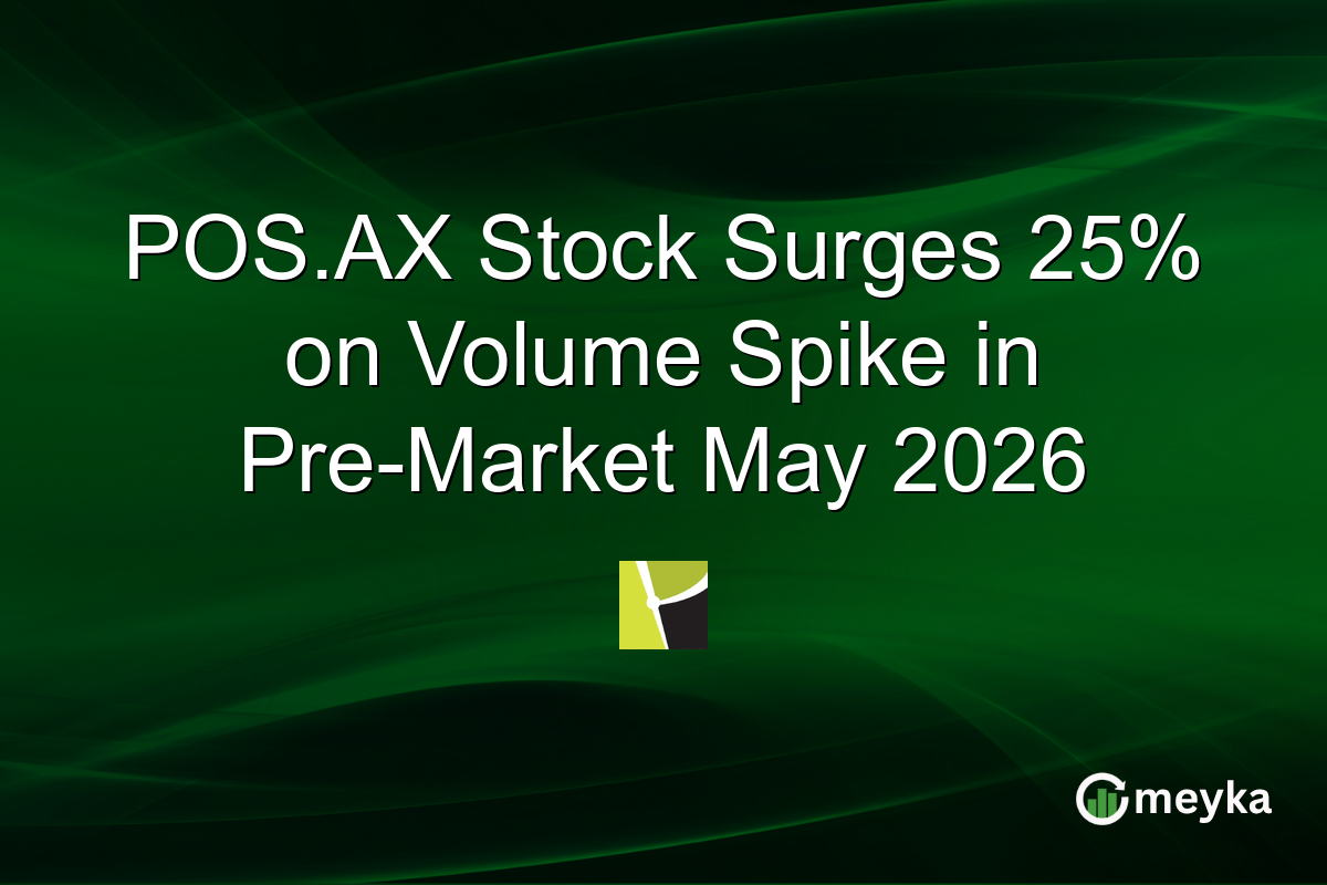 POS.AX Stock Surges 25% on Volume Spike in Pre-Market May 2026
