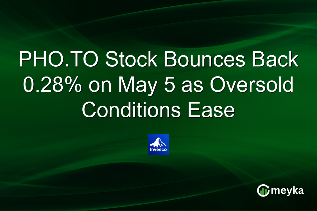 PHO.TO Stock Bounces Back 0.28% on May 5 as Oversold Conditions Ease
