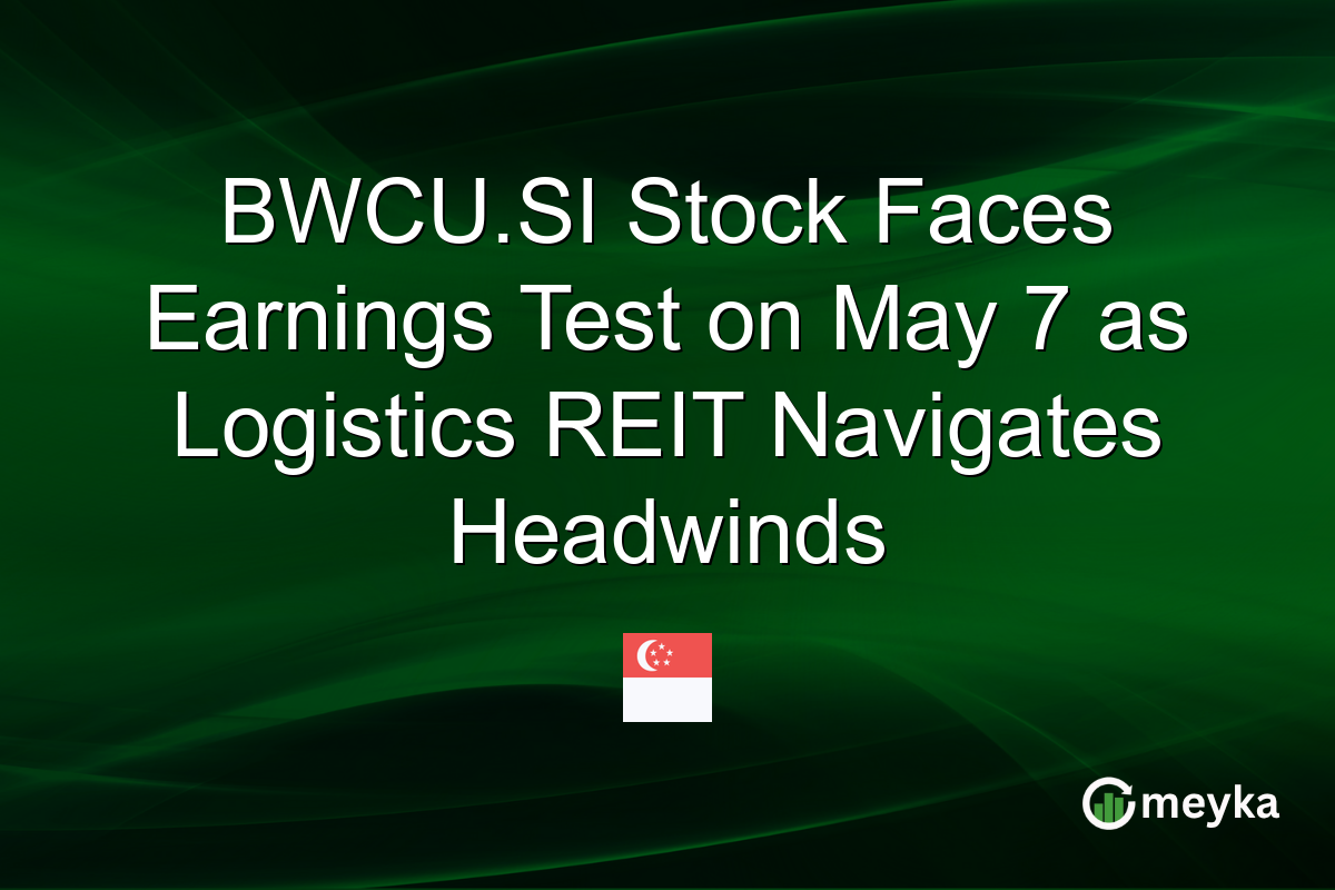 BWCU.SI Stock Faces Earnings Test on May 7 as Logistics REIT Navigates Headwinds