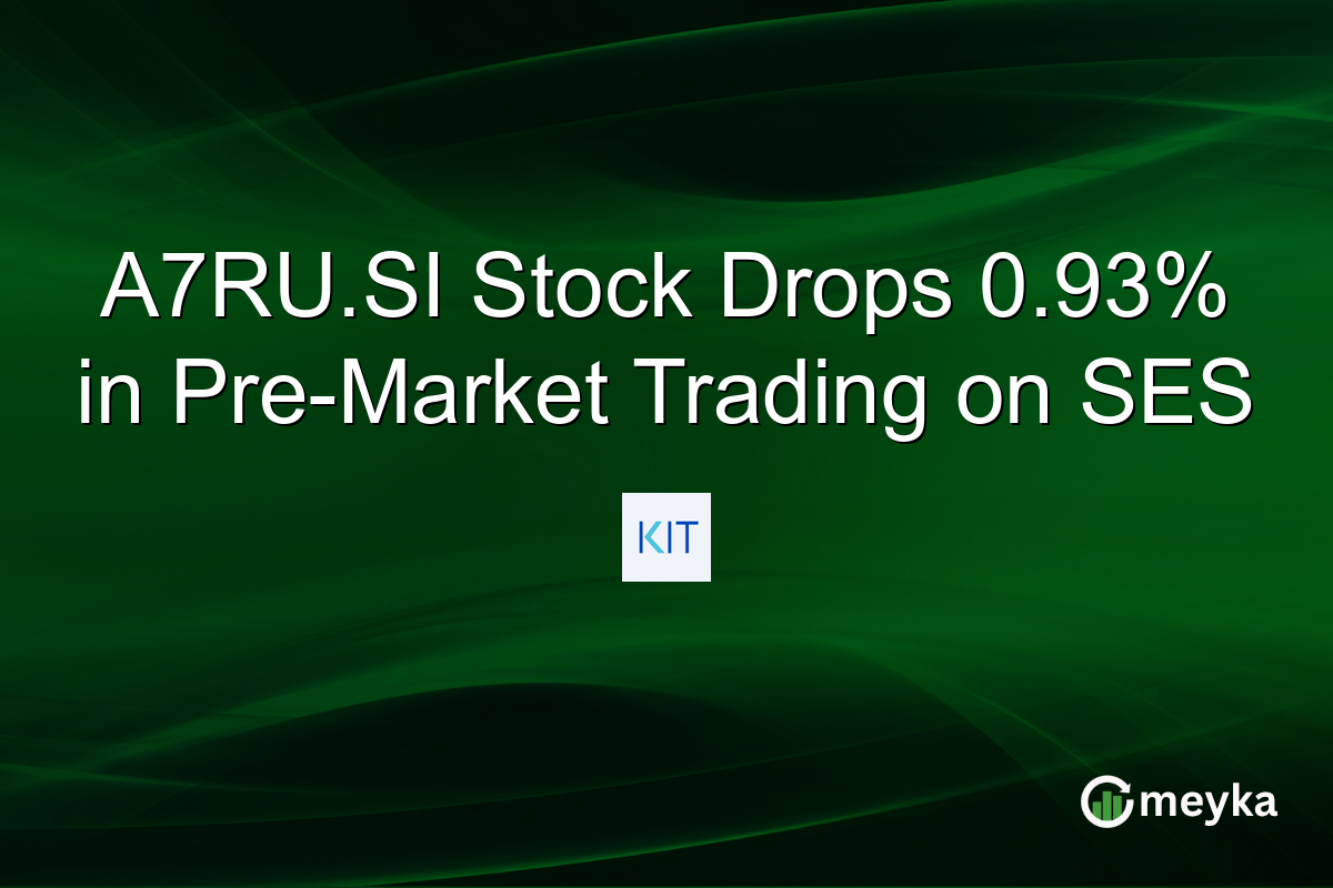 A7RU.SI Stock Drops 0.93% in Pre-Market Trading on SES