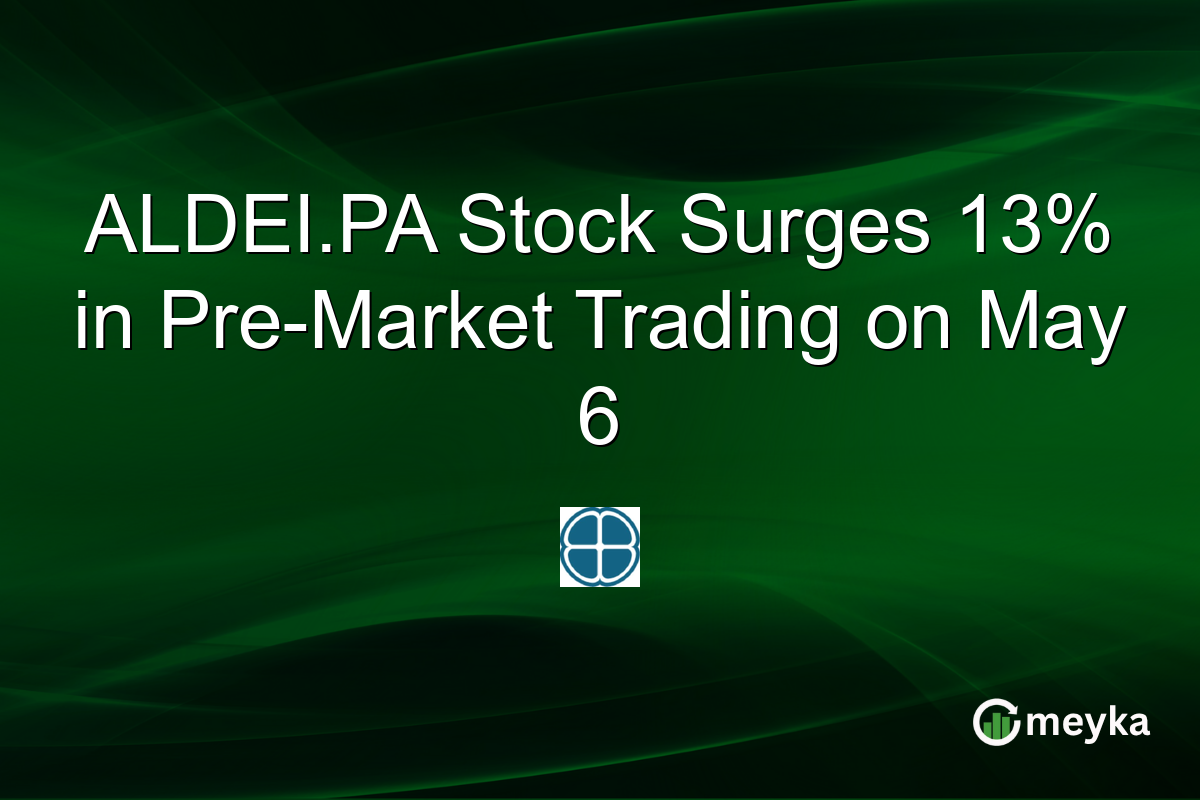 ALDEI.PA Stock Surges 13% in Pre-Market Trading on May 6