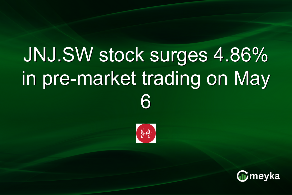 JNJ.SW stock surges 4.86% in pre-market trading on May 6