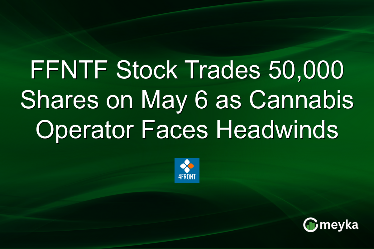 FFNTF Stock Trades 50,000 Shares on May 6 as Cannabis Operator Faces Headwinds