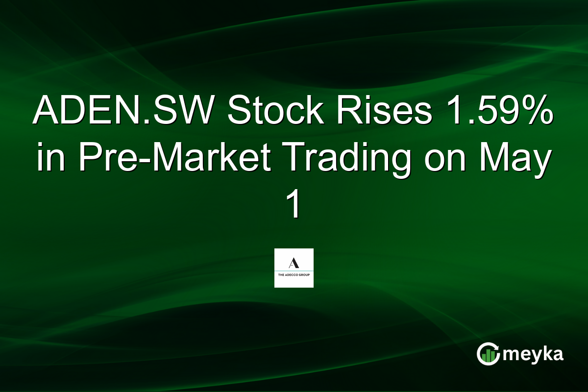 ADEN.SW Stock Rises 1.59% in Pre-Market Trading on May 1