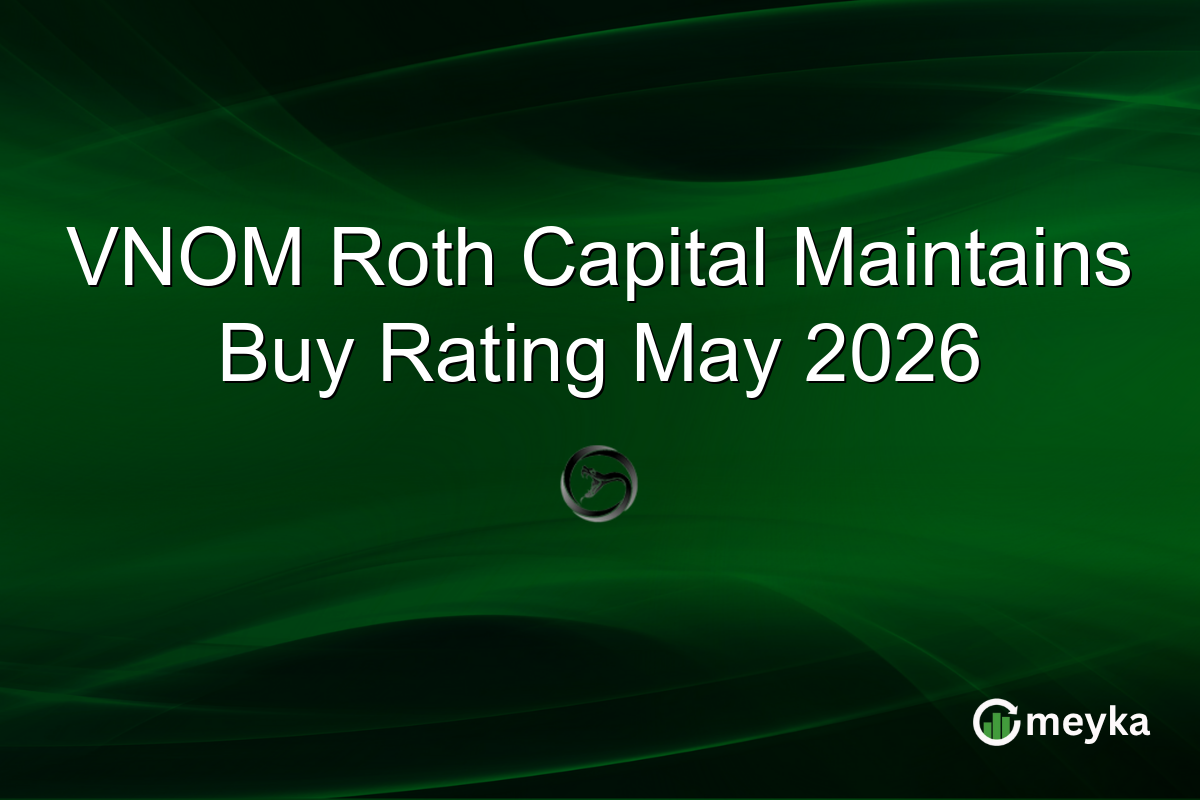 VNOM Roth Capital Maintains Buy Rating May 2026