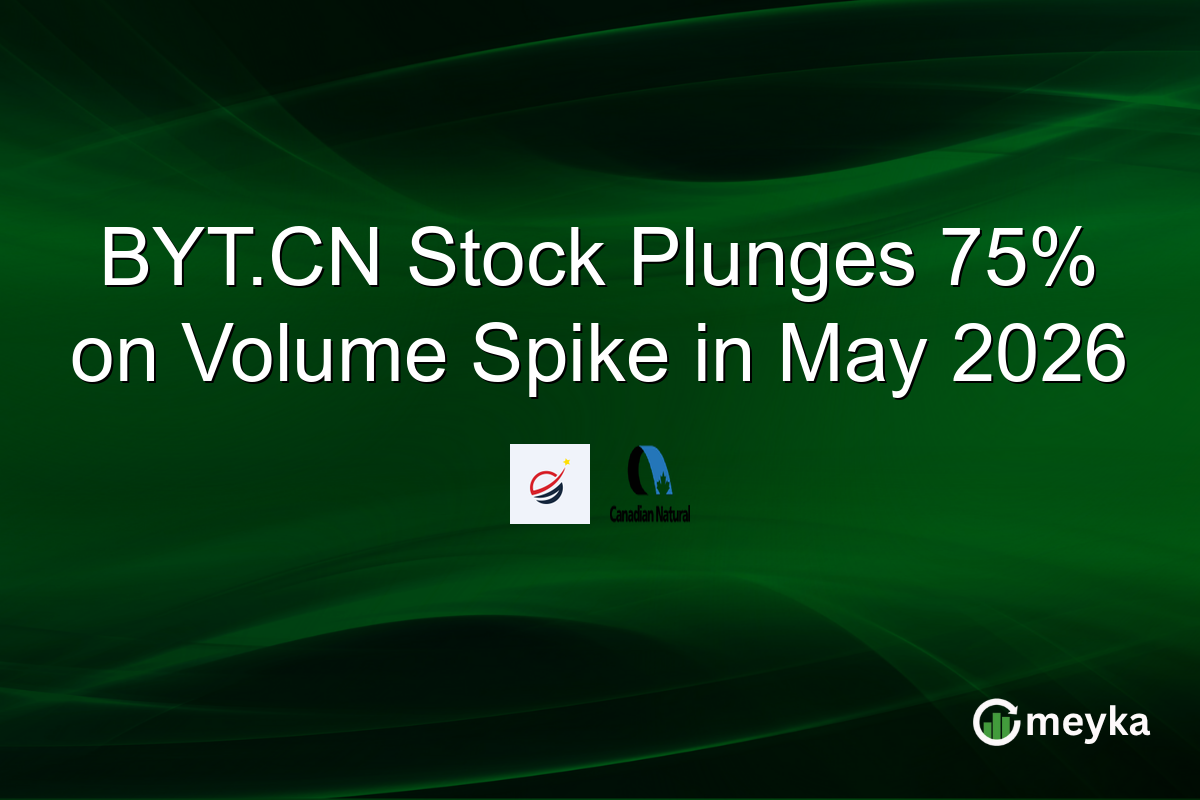 BYT.CN Stock Plunges 75% on Volume Spike in May 2026