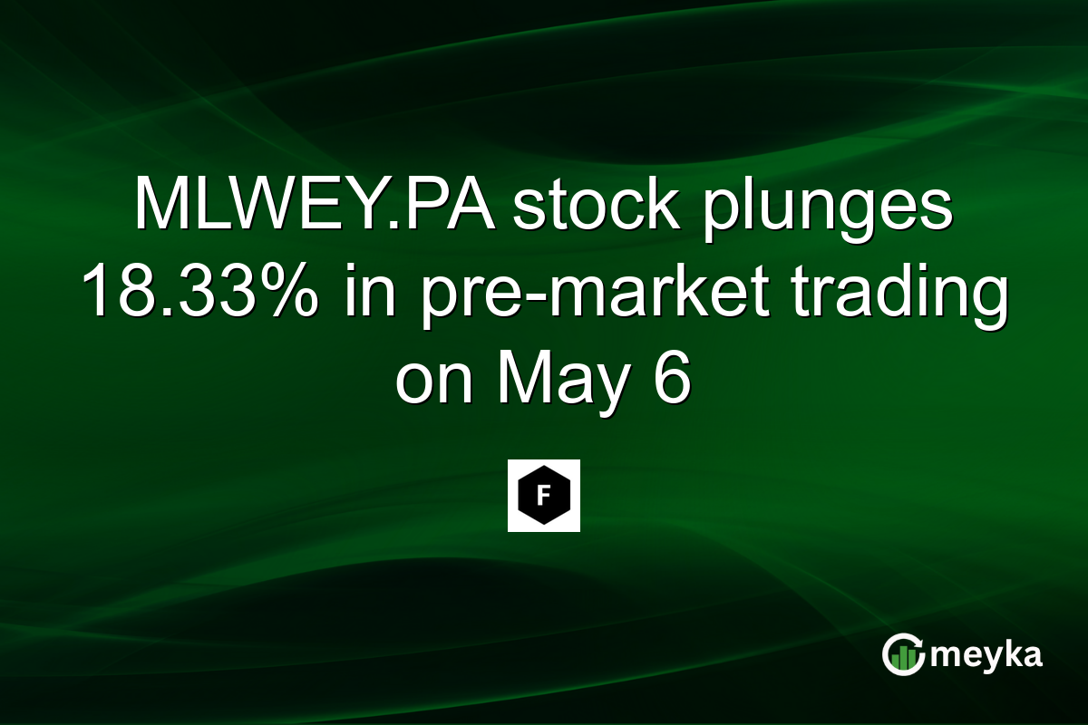 MLWEY.PA stock plunges 18.33% in pre-market trading on May 6