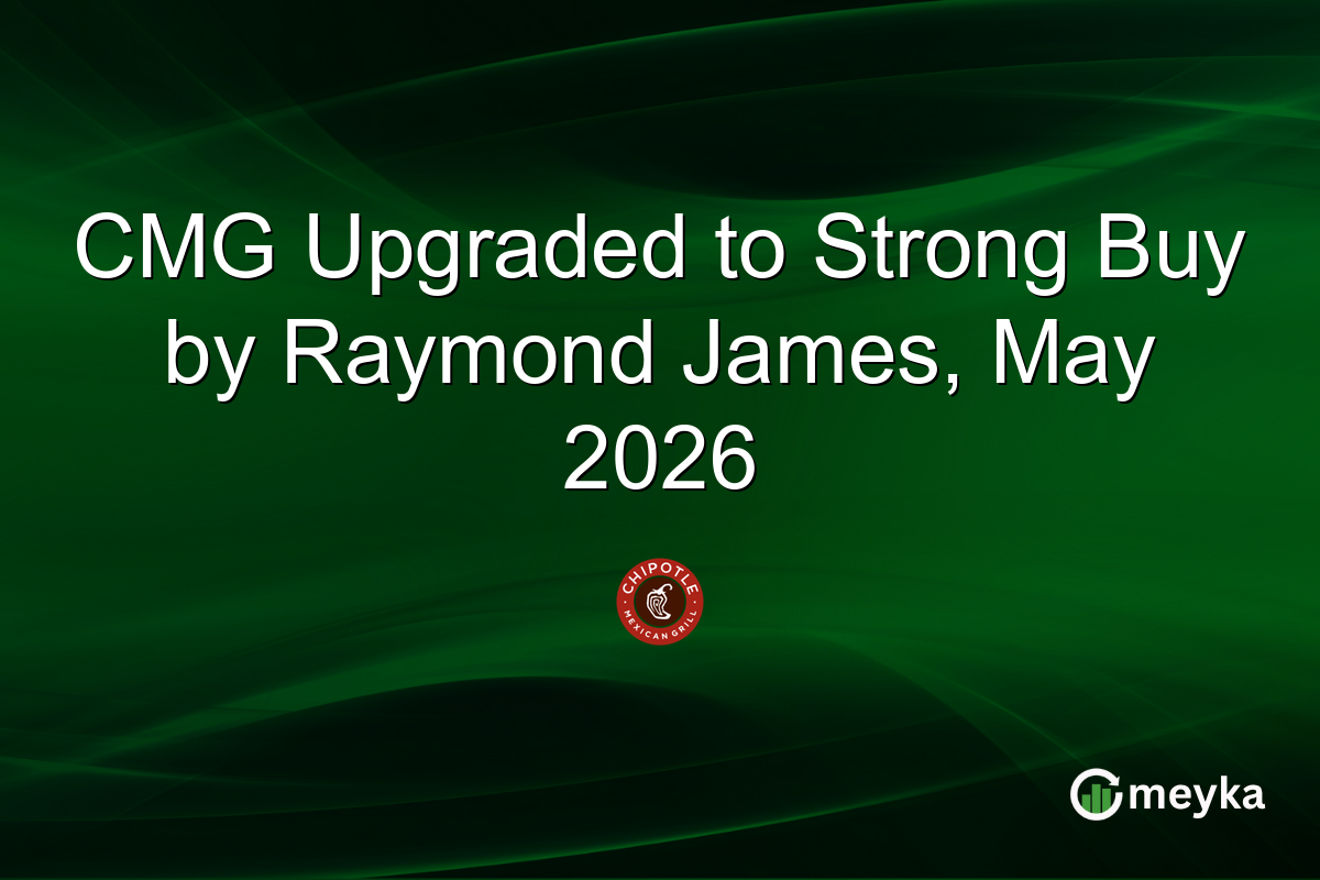 CMG Upgraded to Strong Buy by Raymond James, May 2026