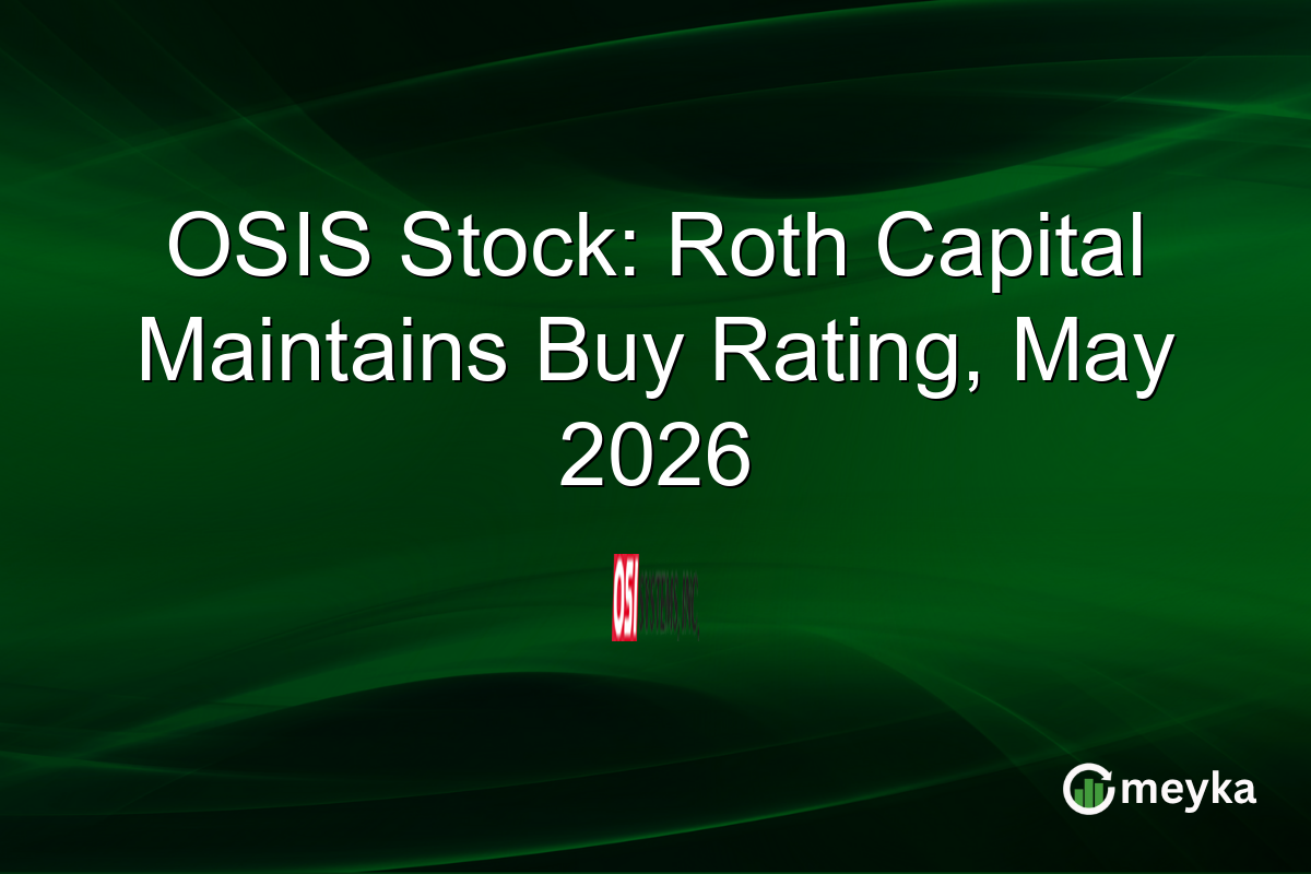 OSIS Stock: Roth Capital Maintains Buy Rating, May 2026
