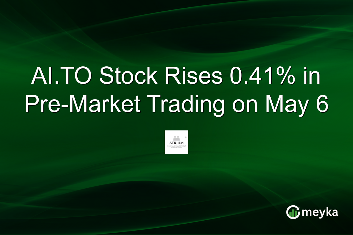 AI.TO Stock Rises 0.41% in Pre-Market Trading on May 6