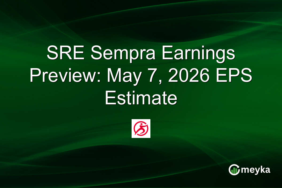SRE Sempra Earnings Preview: May 7, 2026