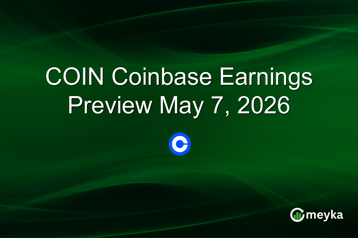 COIN Coinbase Earnings Preview May 7, 2026