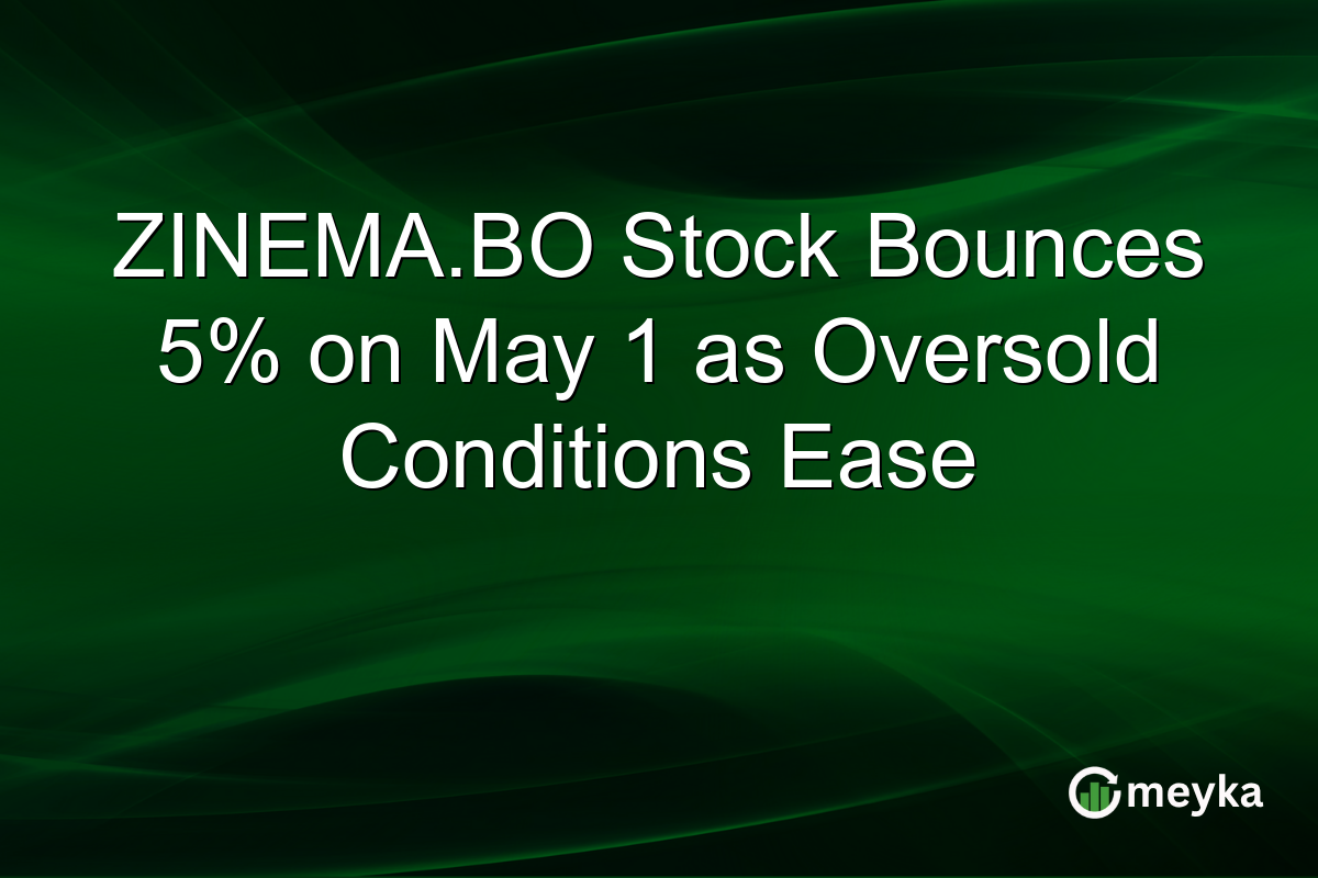 ZINEMA.BO Stock Bounces 5% on May 1 as Oversold Conditions Ease