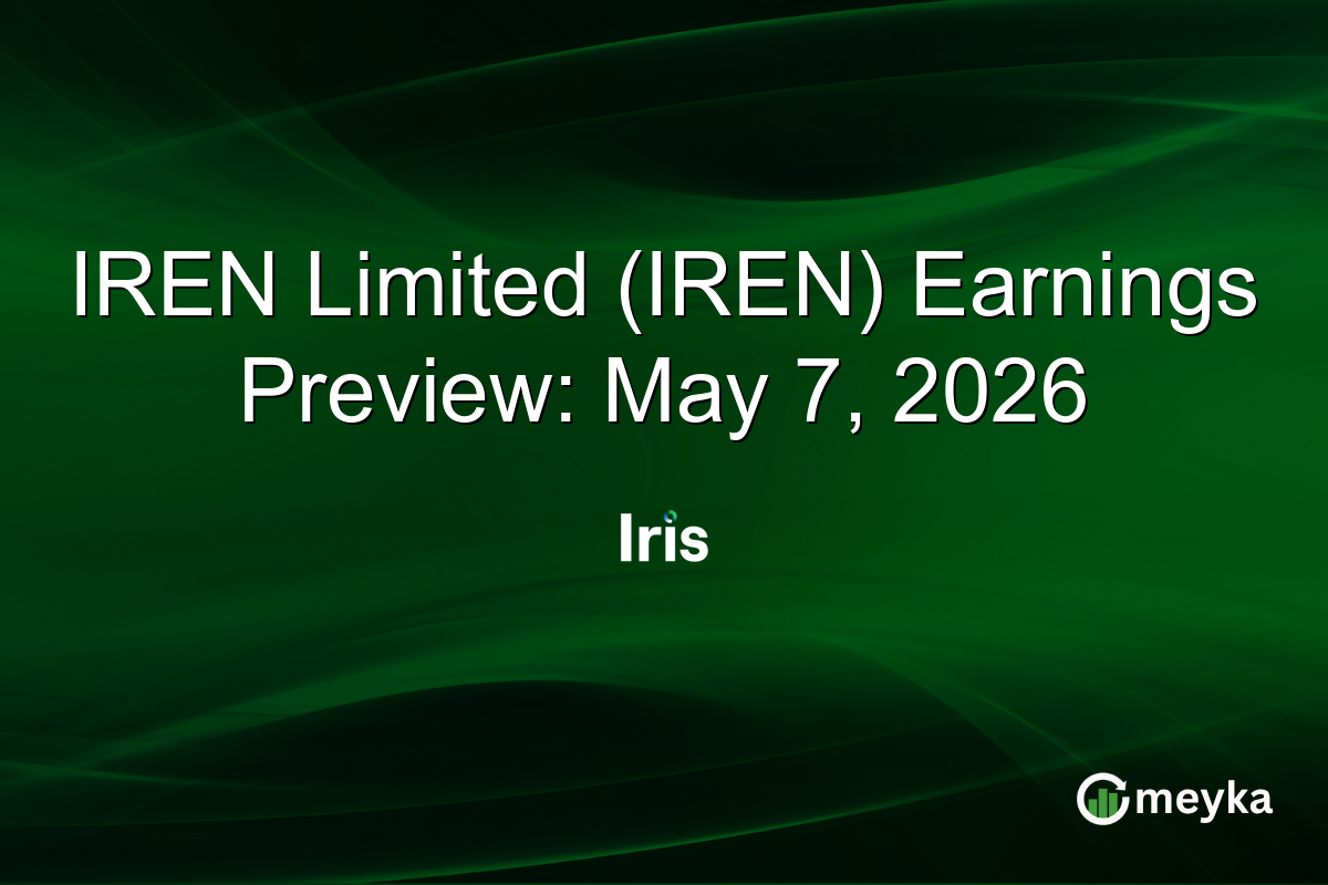 IREN Limited (IREN) Earnings Preview: May 7, 2026
