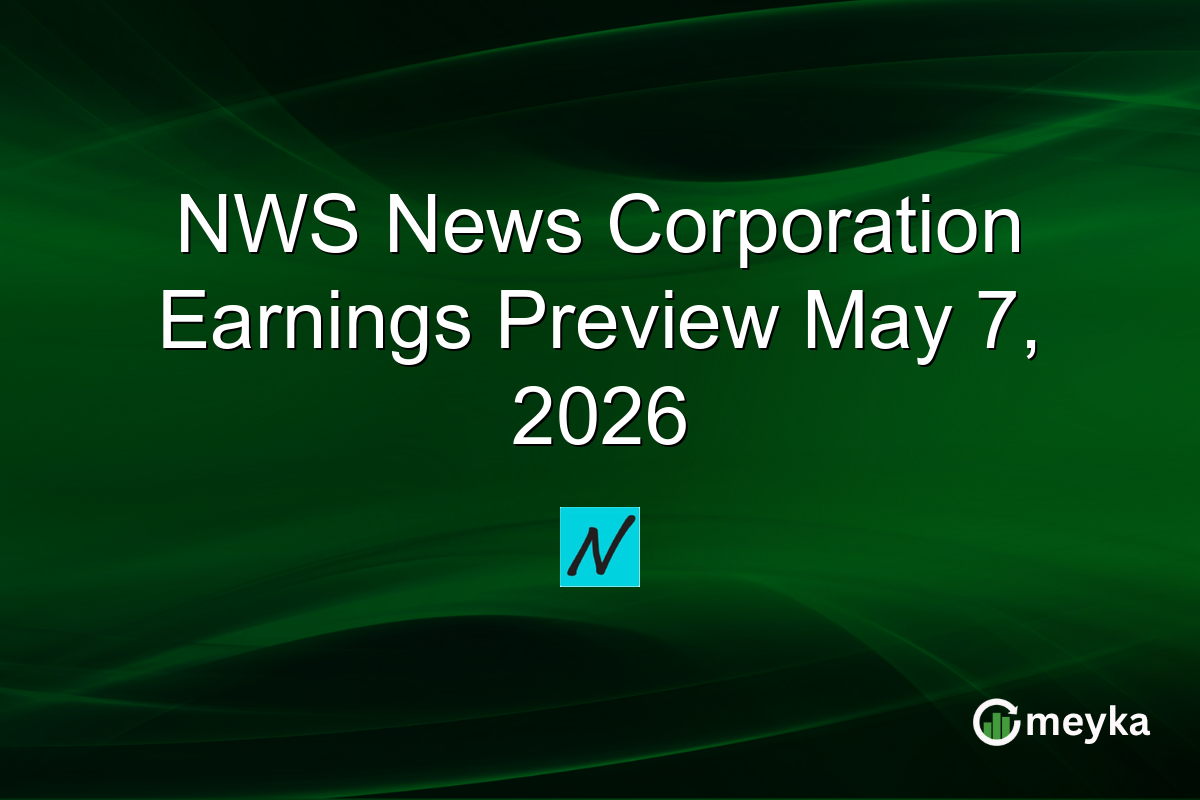 NWS News Corporation Earnings Preview May 7, 2026