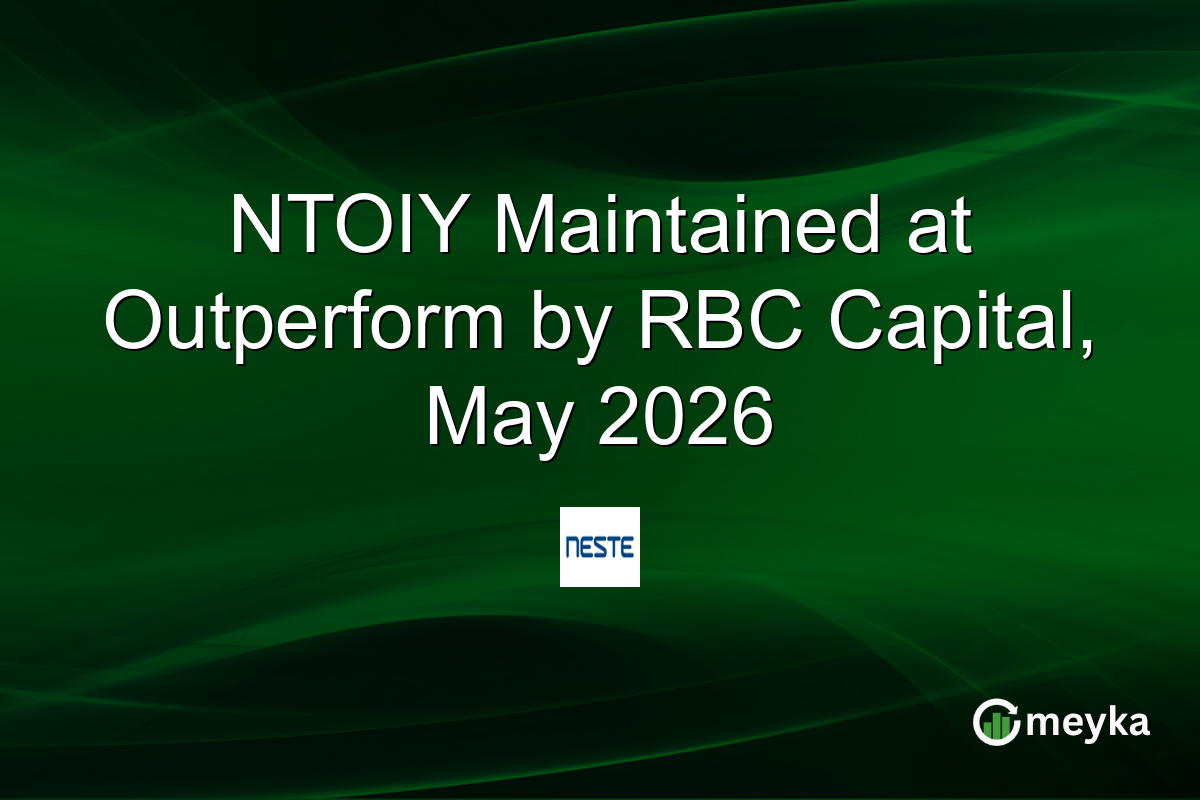 NTOIY Maintained at Outperform by RBC Capital, May 2026