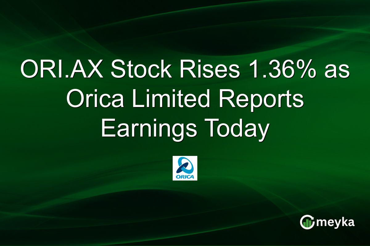 ORI.AX Stock Rises 1.36% as Orica Limited Reports Earnings Today